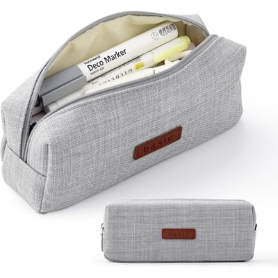 Canvas Etui Studenten Etui Munt Cosmetische Tas Kantoor Schrijfwaren Organizer Voor Tiener Meisje Jongen Schoolspullen