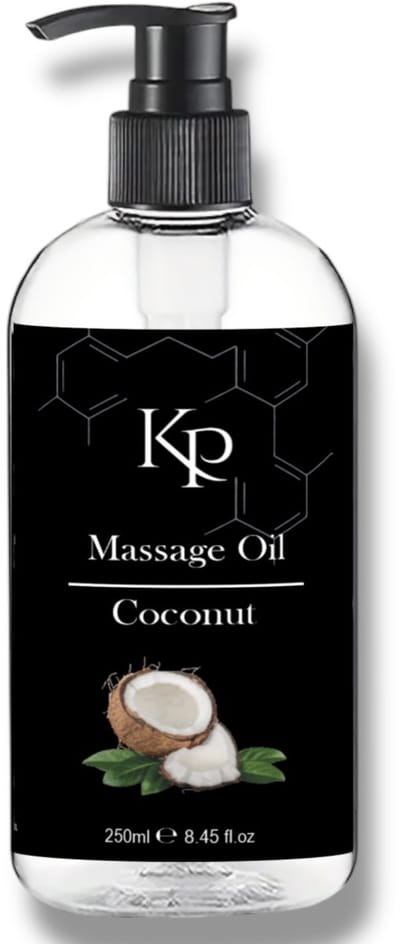 KP Massage Oil Coconut 250ml – Voedende & Ontspannende Kokos Massageolie