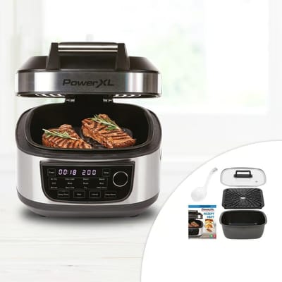 Power XL Multicooker – 12-in-1 fornuis met AirFryer functie – voor frituren, koken, frituren en als elektrische grill - Mail Order Edition