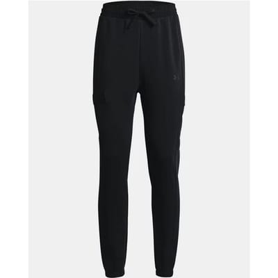 Under Armour Project Rock Dames Zwart Fleece Trainingsbroek