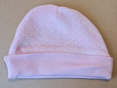 Blue Seven Muts Roze en Slabbedje Maat 68