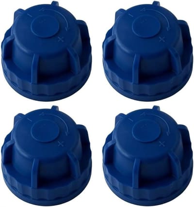Radiator Klep Bescherming - Thermostatische Kap - Verwarming Onderhoud - Standaard Schroefdraad - M30 x 1.5 - Blauw