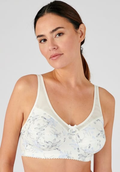 Damart - Postoperatieve beugelloze beha met zeer goede ondersteuning - Dames - Blauw - 95