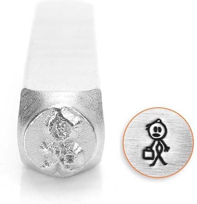 Slagstempel Stokfiguur vader | Hoogte 7mm