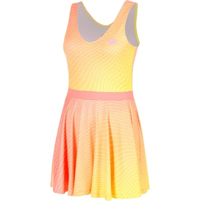 BIDI BADU Out of Control Jurk Dames-pink, neongeel