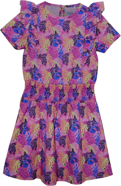 Funkle Jurk Orchid Petal – Meisjes jurk – Luxe Kinderkleding