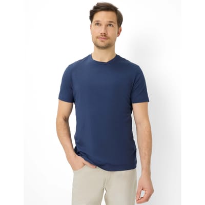 Brax Heren Shirt  Style TED cove, blauw, maat XS