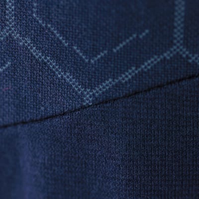 Loeffler shirt voor heren lange mouwen M Midlayer Hywa Bruce Transtex® - Donker Blauw