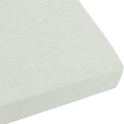 Bankkussen - Zitkussen Tuinbank - Comfortabel Zitten - Afneembare Hoes - 150x50cm - Grijs