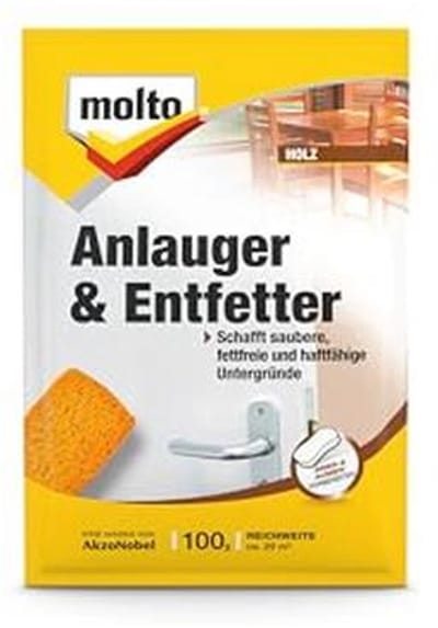 Aanloger en ontvetter - reinigingspoeder voor schone, vetvrije ondergronden, 100 g