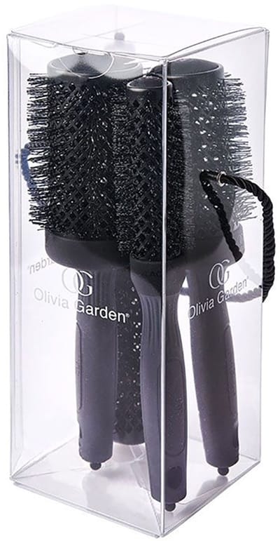 Olivia Garden - Black Label Thermal 4-pc Kit