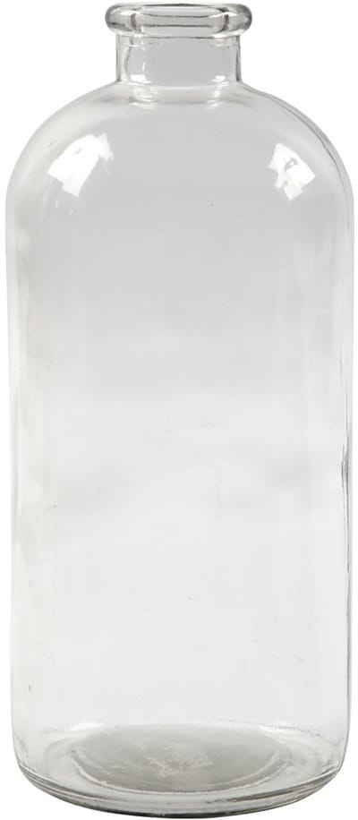 Apothekersfles, H: 24,5 cm, d 10,5 cm, gatgrootte 2,6 cm, 6 stuk/ 1 doos
