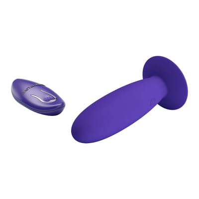 Pretty Love - Murray Youth - Vibrerende Buttplug - Met Afstandsbediening - Paars