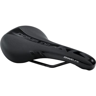 Kellys Driveline MTB Zadel - Comfortabel in Duurzaam Zwart
