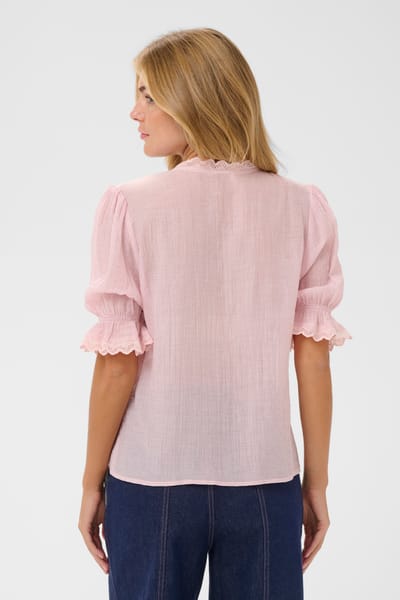 Saint Tropez KristelSZ Shirt Dames Blouse - Chalk Pink
