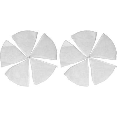 10 STUKS Conische Uitlaatklep Filter Katoen Conische Luchtrooster Klep Filtervel voor Zehnder voor white