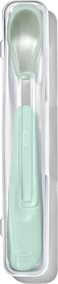 OXO tot Voedingslepel reisset - Babylepel - Lepel baby - Baby bestek - Baby servies - Opal