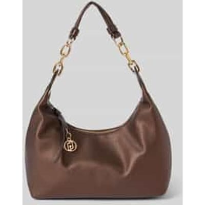 LIU JO schoudertas Faiza ECS Hobo Bag T. Moro Met. donkerbruin