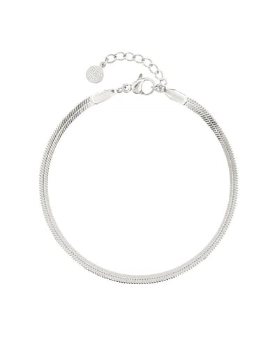 Mint15 Snake Chain Armband - Zilverkleur RVS/Stainless Steel