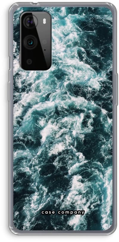 Case Company® - Hoesje geschikt voor OnePlus 9 Pro hoesje - Zee golf - Soft Cover Telefoonhoesje - Bescherming aan alle Kanten en Schermrand