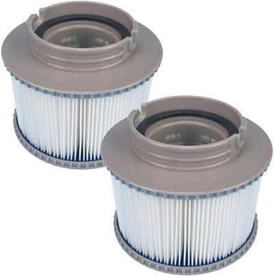 Set van 2 vervangfilters voor MSPA FD2089, filterpatronen voor zwembad en spa, waterfilter en accessoires