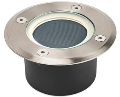 Solar Grondspot Buiten LED met 20 Lumen en IP67 Waterdichtheid - 3000K Warm Wit Licht