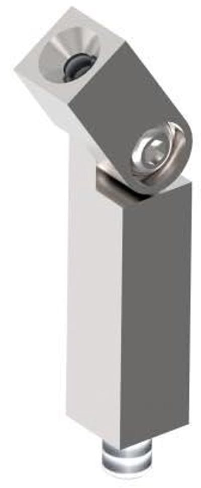 Leuningdrager Roestvrij Staal - Plat Opzetstuk - Leuning Montage - Corrosiebestendig V2A - Platte Uitvoering - Zilver