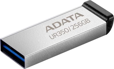 ADATA UR350 USB flash drive 256 GB USB Type-A 3.2 Gen 1 (3.1 Gen 1) Zwart, Zilver