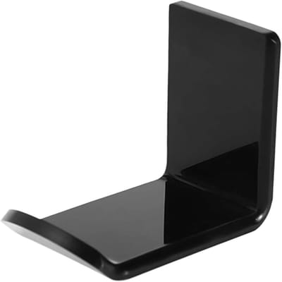Hoofdtelefoonhouder - Oortelefoon Clip - Bureau Organisatie - Verstelbare Klem - Compact Ontwerp - Zwart