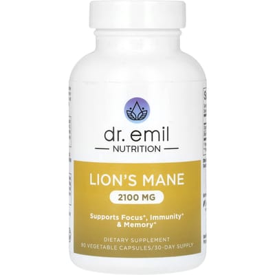 Dr. Emil Nutrition, Helicopteranium Smart Shroom, 2 100 mg, 90 gélules végétales