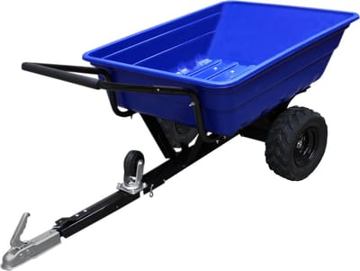 Atv aanhanger - zwart - 295 kg - kantelfunctie