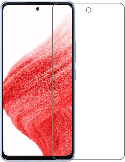 Screenprotector Geschikt voor Samsung Galaxy A53 - Extra Sterk - Beschermglas - Gehard Glas - Tempered Glass - Screen Protector
