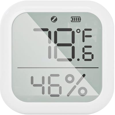 Dailygoods- Temperatuursensor Hoge Nauwkeurigheid - Draadloze Thermometer - Indoor Hygrometer - App Afstandsbediening - LCD Scherm - Real-time Monitoring
