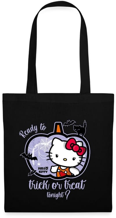 Hello Kitty Halloween Trick Of Treat Tas Van Stof Schoudertas