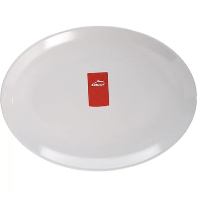 Ovaal melamine dienblad Lacor 314x234x25 mm