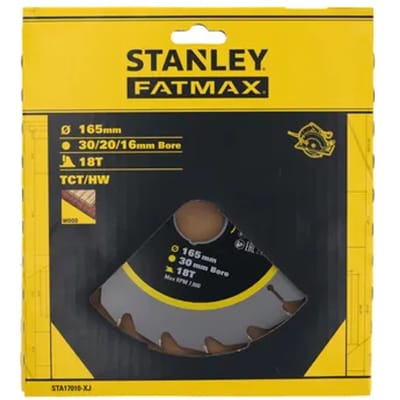 Stanley Cirkelzaagblad Hout Fatmax - 165mm - 18tpi - Hardmetaal