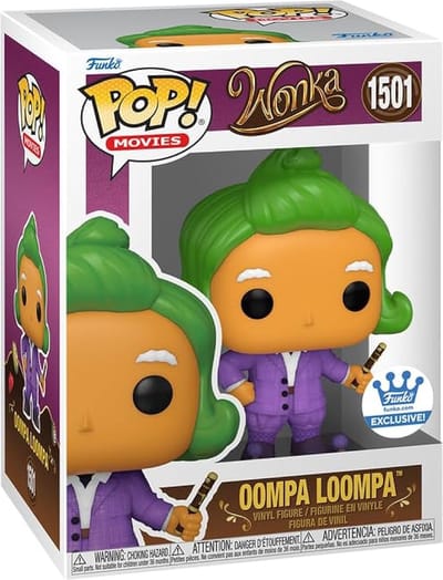 Funko Pop! Animation: Willy Wonka - Oompa Loompa with Piccolo (Funko Shop Exclusive)