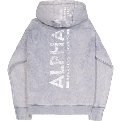 Sweatshirt met capuchon met print op de achterkant Alpha Industries Vintage