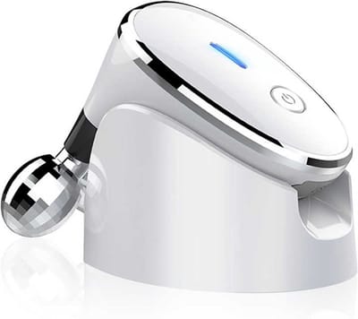 Gezichtsliftapparaat, microstroom gezichtsmassager EMS gezichtsafslankapparaat Dubbele kop 3D gezichtsmassager Elektrische 5-snelheidsmodusaanpassing, voor huidversteviging en -verjonging-Belle's product