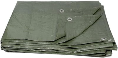 Waterdicht Zeil - Afdekzeil Beschermhoes - Tuin en Outdoor - UV-bestendig - 8 x 12 m - Groen
