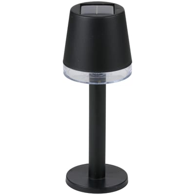 Solar Tafellamp - LED - Verstelbaar - Zwart