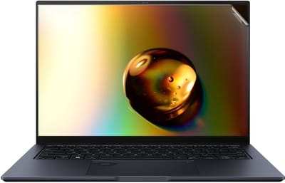 kwmobile screenprotector geschikt voor ASUS Zenbook 14 OLED 2024 14" - Schermfolie voor laptop - Displayfolie mat