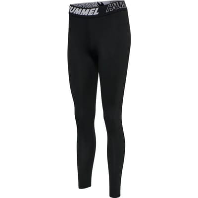 Hummel dameslegging Hmlte Maja Mid Waist Cotton Tights 213459