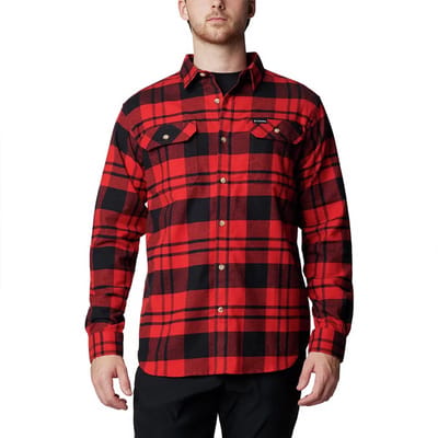Columbia Flare Gun™ Stretch Overhemd Met Lange Mouwen Rood M Man