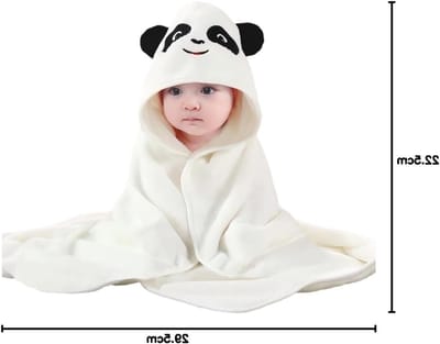 Zachte witte panda dekens voor kinderen - Perfect voor knuffelen en slapen, ideaal voor peuters en kleuters