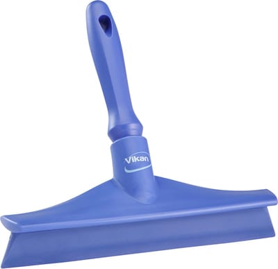 Vikan Ultra Hygiëne Handtrekker 71258 - 25 cm - Paars - Geschikt voor Sanitair en andere Vlakke oppervlakken
