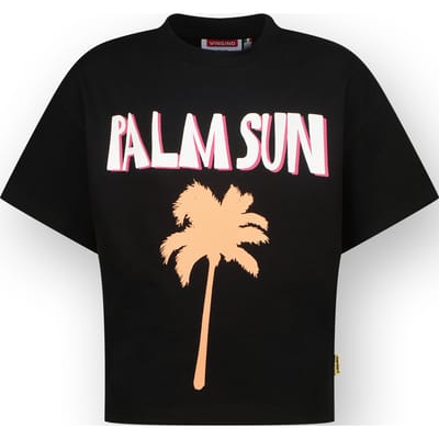 Vingino Halina Deep Black Maat: 6 | T-Shirts Outlet | Unisex | Zwart