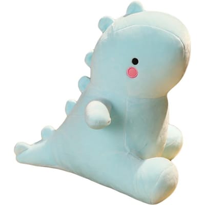 2030cm Peluche Dinosaure Ultra Douce Jouet en Peluche Assis Coton Dino Dessin Animé Animal Mignon Peluche Maïs Maléfique Rouge Noir Cadeau 20cm