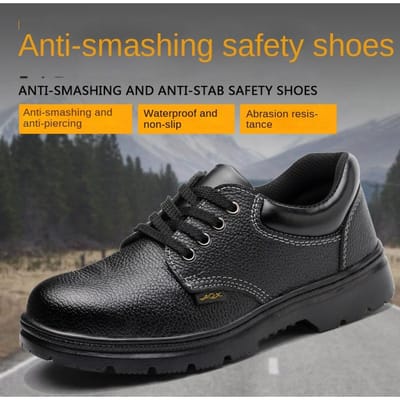 Chaussures de travail résistantes à l'usure Chaussures de sécurité respirantes pour hommes Chaussures de sécurité de travail en Kevlar anti-écrasement et anti-pénétration 36 orange