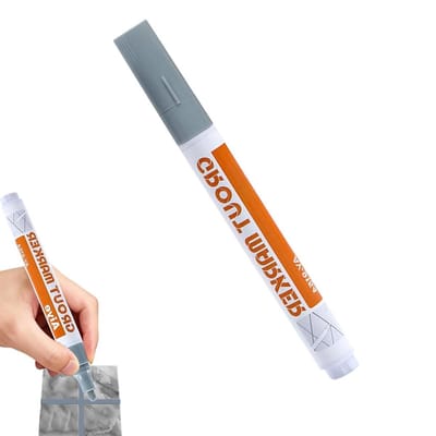 Voegpen - Tegel reparatie - Voegen vernieuwen - Sneldrogend waterdicht - 14 cm - Zwart